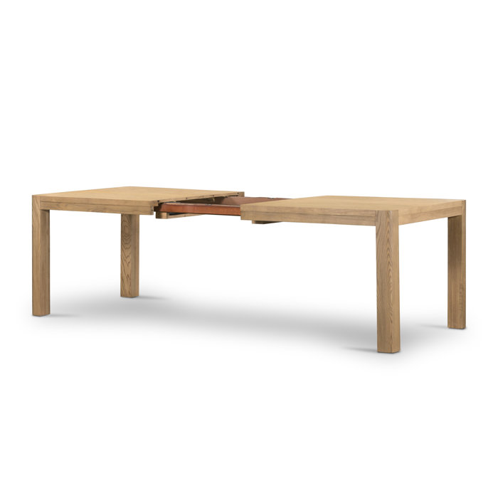 Joss & Main Ellette Extendable Solid Wood Base Dining Table | Wayfair
